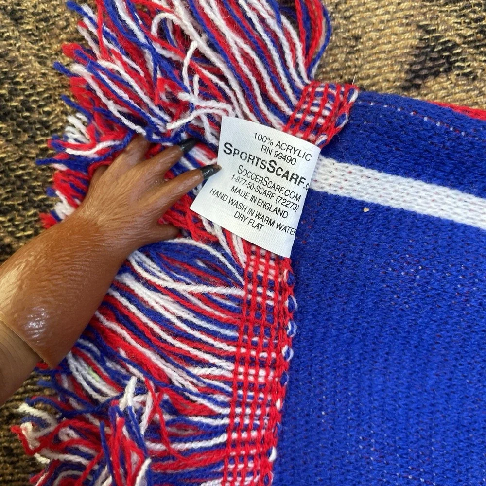 Panama Soccer Football Scarf Licensed New Red Blue New